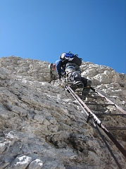 21 Abstieg vom Bocchette Centrale